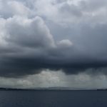 Arrivée à Fort de France, le ciel se couvre !