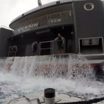 Retour mouvementé à bord du Yersin