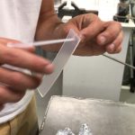 Bande de silicone pour le filtre à contaminant