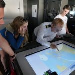 Anticipation de la trajectoire du navire avec Anouck ODY et le commandant