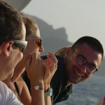 La joie règne sur le bateau