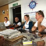 Présentation devant l'équipage et le commandant