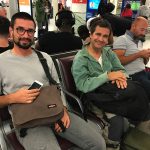 A paris-Orly, en attente de l'avion pour Marseille après une nuit très courte...