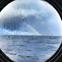 Arc en ciel du matin