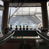 Poste de pilotage du treuille arrière